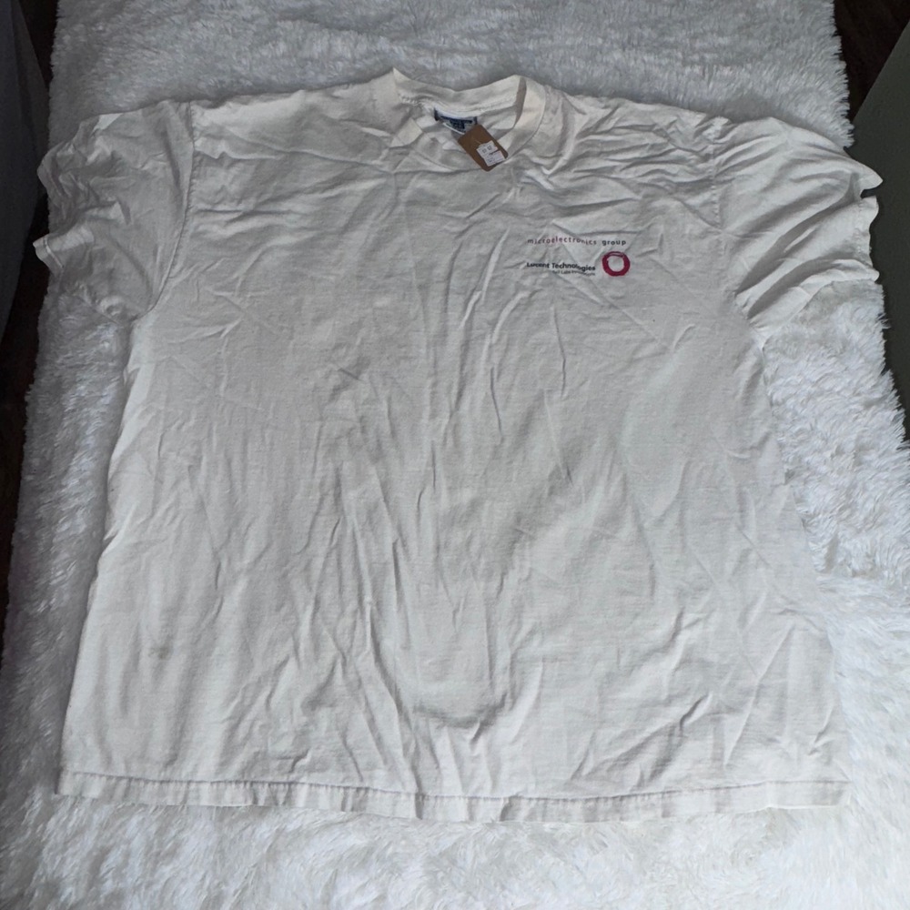 Vintage 90s Lucent Technologies Idea Olympics Lee Total Cotton T-Shirt XXL